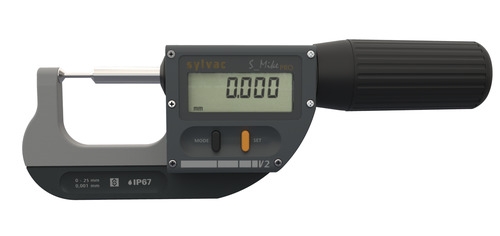 S MIKE PRO BT smart 0-25mm, IP67, cyl. Ø2mm